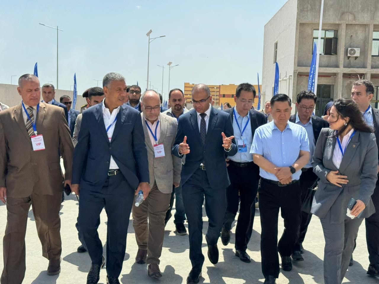 نائب وزير الإسكان يتفقد مصنع شين شينج لإنتاج مواسير الدكتايل بالمنطقة الاقتصادية لقناة السويس