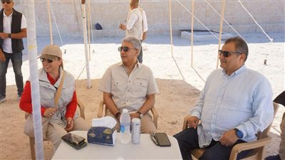 وزير السياحة والآثار يتفقد موقع تابوزيريس ماجنا     
