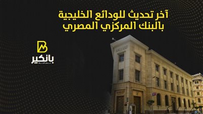 آخر تحديث للودائع الخليجية بالبنك المركزي المصري | إنفوجراف