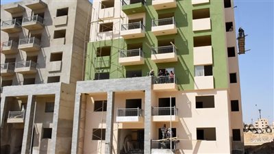 8 صور ترصد أعمال تنفيذ وحدات سكن لكل المصريين فوق المتوسط في القاهرة الجديدة