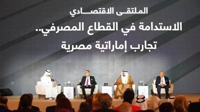 الإتربي:  28 مليار دولار استثمارات تراكمية لدولة الإمارات في مصر.. وتجربة بنوكها ناجحة