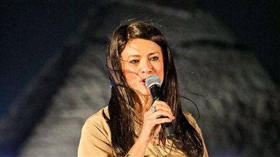 وزيرة التعاون الدولي تلقي الكلمة الافتتاحية للمعرض السنوي الخامس لمؤسسة آرت دي إيجيبت