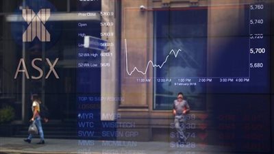 انخفاض الأسهم الأسترالية بعد بيانات التضخم 