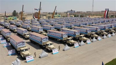 القوات المسلحة تواصل تخفيف الأعباء على المواطنين بتوزيع كميات كبيرة من الحصص الغذائية