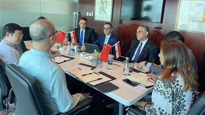 الخطيب يعقد لقاءات مع مسؤولي 6 شركات صينية لاستعراض فرص ومقومات الاستثمار بالسوق المصري 