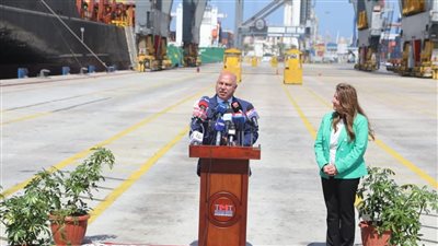 كامل الوزير: مصر منفتحة على التعاون مع الشركات العالمية في إدارة وتشغيل الموانئ المصرية 