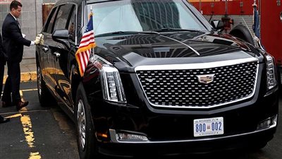 تتصل بالأقمار الصناعية وفيها منصة قاذفات.. مواصفات مرعبة لسيارة ترامب وسعرها مفاجأة