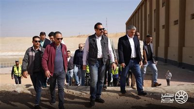 رئيس جهاز مستقبل مصر يتفقد أعمال حسن علام بالبنية التحتية للدلتا الجديدة 