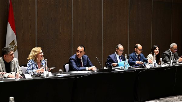 مدبولي يلتقي ممثلي