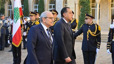 مدبولي ونواف سلام يفتتحان مباحثات لتعزيز التعاون بين مصر ولبنان