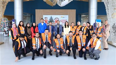 البنك الأهلي المصري ينشر البهجة في مستشفى الناس احتفالا بالعام الجديد