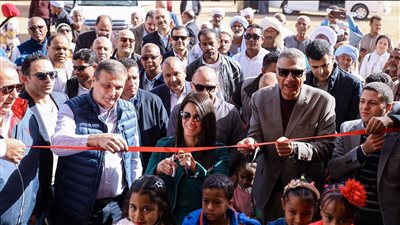 وزيرا التخطيط والزراعة ومحافظ أسوان يفتتحون محطة الزهراء للطاقة الشمسية لخدمة 480 فدان