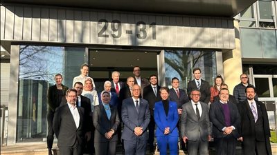 رقابة الصادرات تبحث مع الوكالة الألمانية أحدث نظم فحص السلع ودعم انسياب التجارة