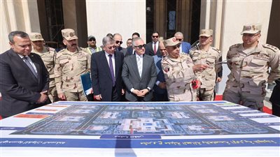وزير العدل يتفقد مشروع مدينة العدالة بالعاصمة الجديدة