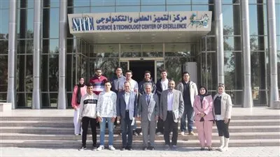 مركز التميز العلمي بالإنتاج الحربي يستقبل وفد الأكاديمية العربية للعلوم والتكنولوجيا