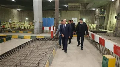 وزير النقل يتفقد محطة الملك الصالح بالخط الرابع للمترو ويتابع إجراءات تأمين العقارات المجاورة