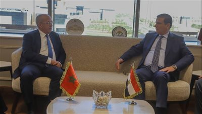 وزير الزراعة يبحث مع نظيره المغربي سبل التكامل الغذائي