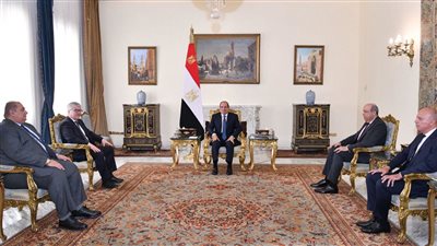 الرئيس السيسي يبحث تعزيز التعاون مع منظمة 