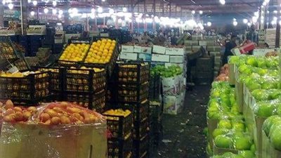 أسعار الفاكهة في سوق العبور اليوم الأحد.. البرتقال الصيفي يسجل 14 جنيهًا