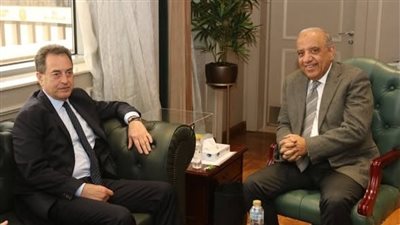 وزير الكهرباء يبحث مع سفير فرنسا تعزيز التعاون في الطاقة المتجددة