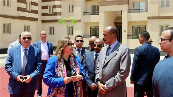 جانب من زيارة الرئيس الاريتري     