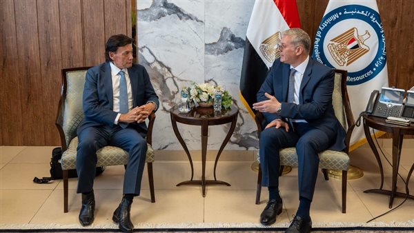 اجتماع وزير البترول ورئيس شركة دانة غاز الإماراتية    
